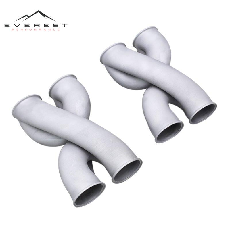 Custom Enhanced Sound Z/X/Diversion Pipe for All Car Models SUS316 Universal Exhaust Pipe with 2.5/2.75/3/3.5 Inches