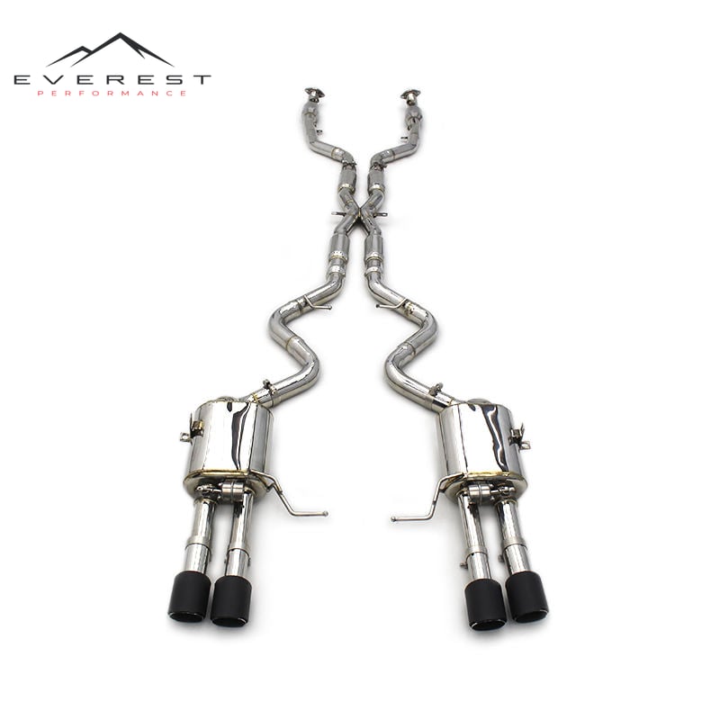 Custom Car Parts Catback Exhaust System for BMW M3 E92 4.0L 2008-2013 Stainless Steel Exhaust Muffler Pipes with Control
