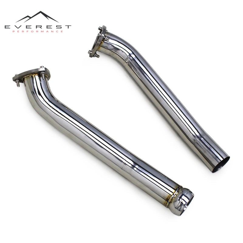 Stainless Steel Exhaust Pipe for Aston Martin V8 Vantage 4.7 2009-2022 Free Flow Exhaust Pipe with Front Down Pipe System