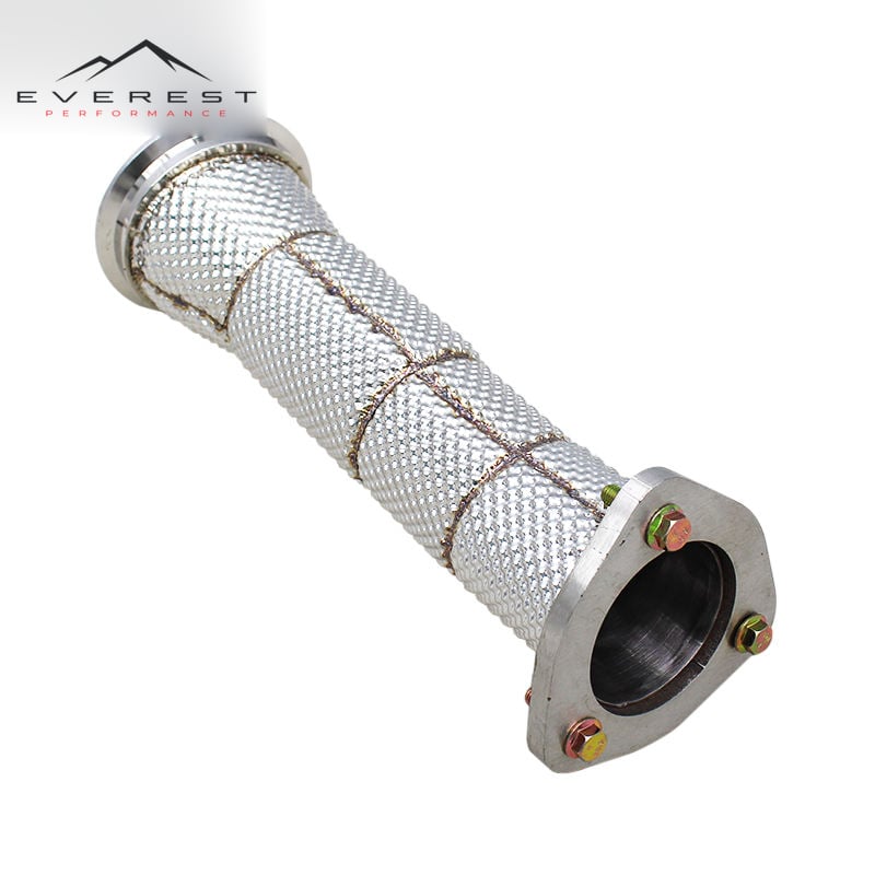 Exhaust Downpipe for Audi A4/A5/Q5 B9.5 2.0T 2021-2024 Free Flow Stainless Steel Exhaust Pipe