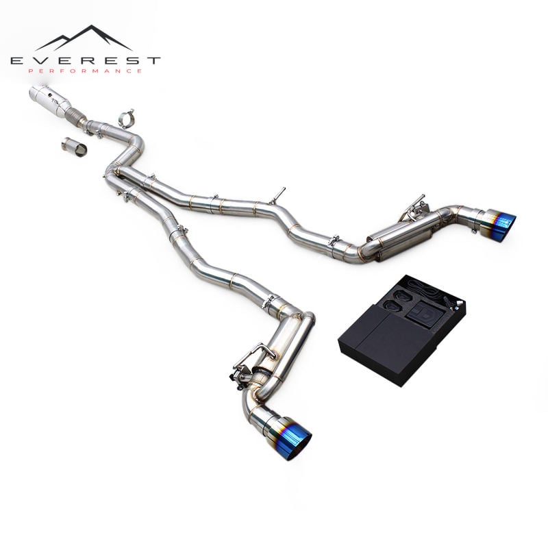 Valvetronic Exhaust Pipes for Toyota Supra A90/A91 MK4/MK5 3.0T 2020-2025 Stainless Steel Downpipe Catback Muffler