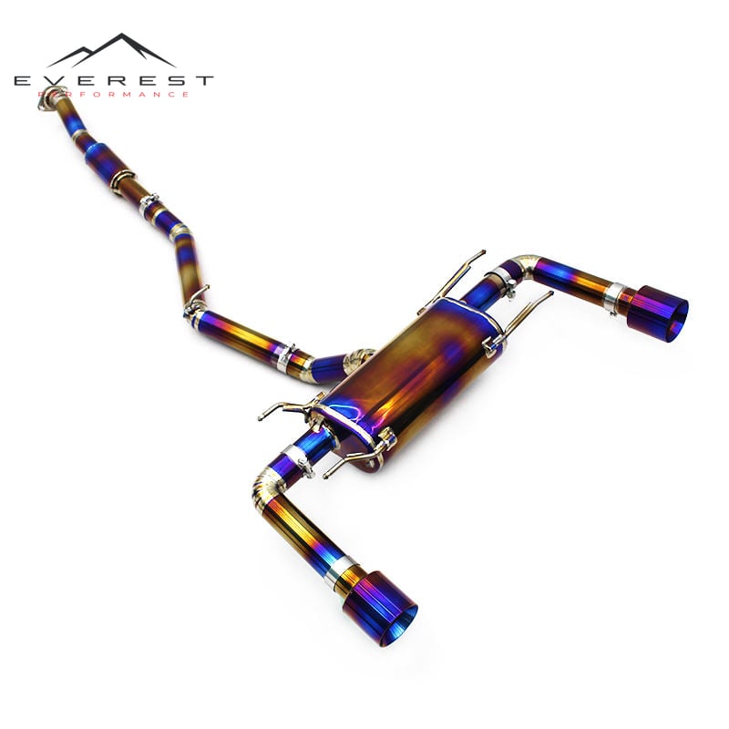 Titanium Pipes Catback Muffler for Toyota FT86/GT86/GR86/86/Scion FR-S 2.0L 2012-2024 Sport Car Exhaust System Active Sound