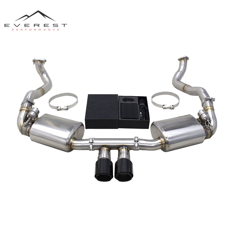 Valvetronics Muffler Catback for Porsche 981 Boxster/Cayman 2.7/3.4 2012-2015 Auto Engine Parts Car Exhaust Pipe