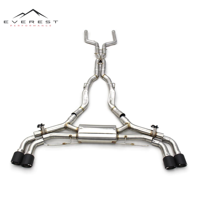High Performance Catback Car for BMW X5/X5M 4.4TT 2010-2018 Stainless Steel Exhaust Pipes