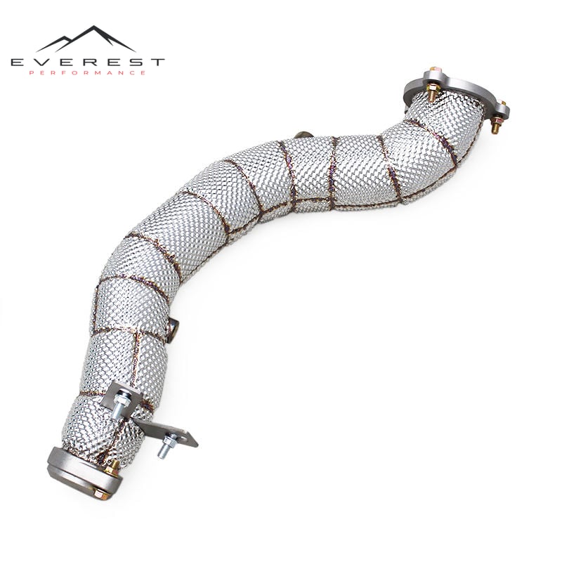 Straight Downpipe for Mercedes-Benz E250/E300 W212 1.8T 2009-2012 Stainless Steel Exhaust Pipe Free Flow DownPipe Header