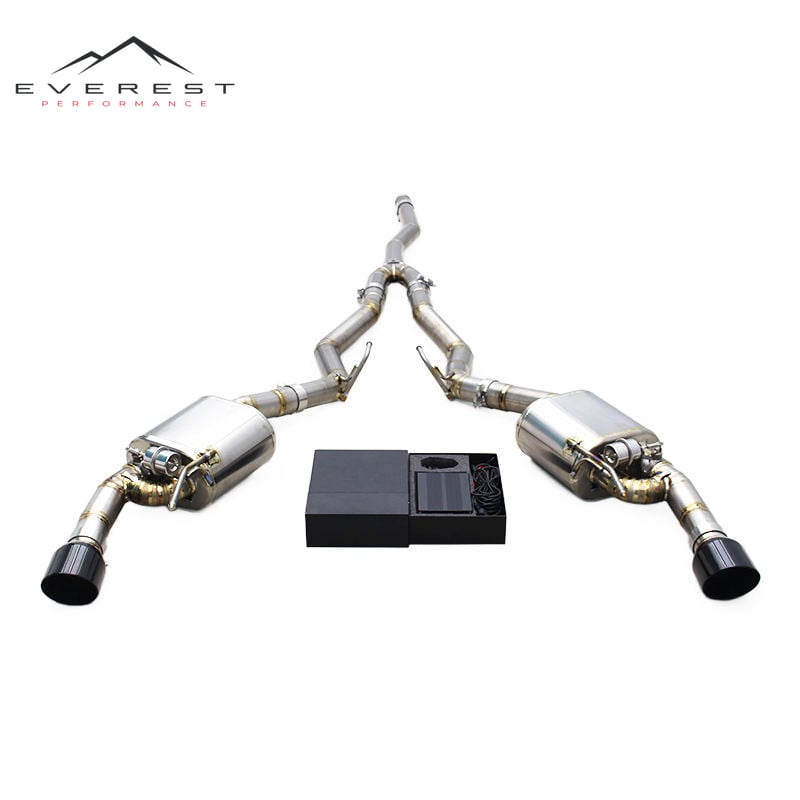 Valve Sport Exhaust System for Ford Mustang 2.3T 2015-2024 Titanium Catback Muffler Exhaust Pipe With Remote Controller