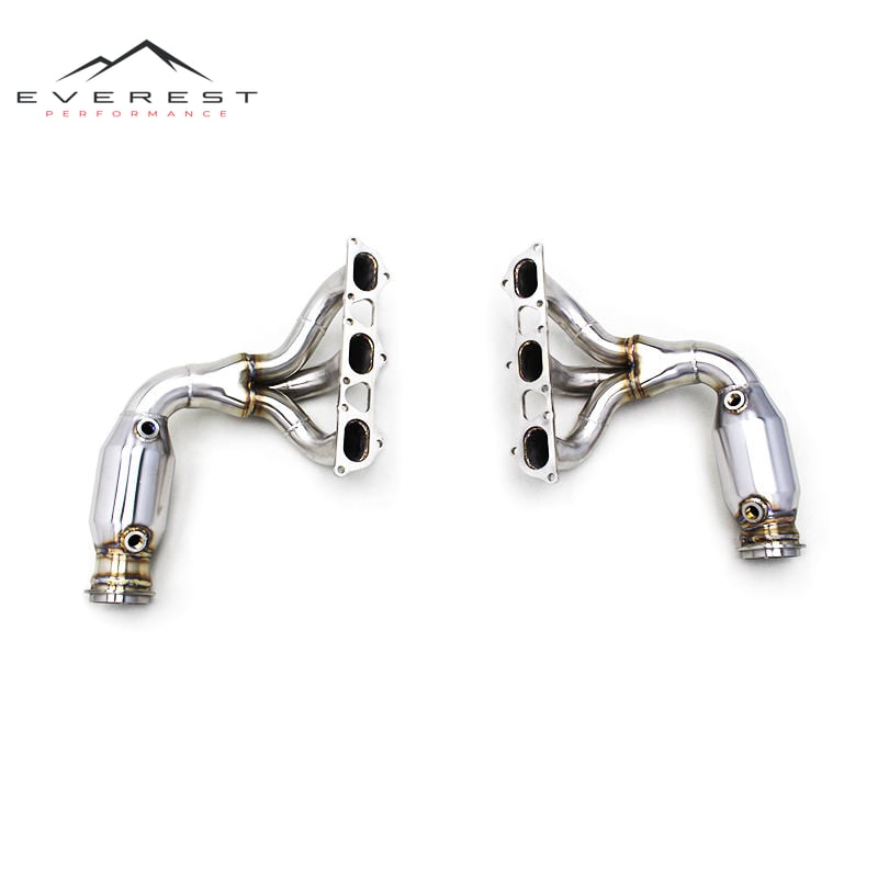 Race Sport Header for Porsche 911 991/991.1/991.2 GT3 4.0T 2014-2019 Auto Sound Exhaust 100/200/300cell Manifold Exhasust Pipe