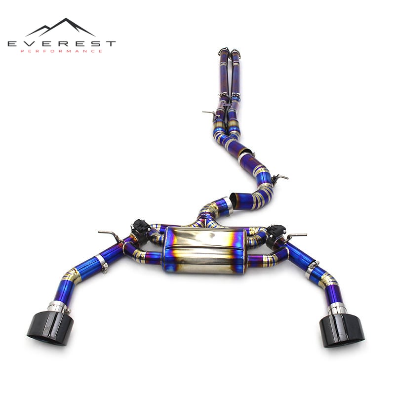 Titanium Catback Exhaust for Audi RS3/TTRS 2.5T 2016-2023 Control Valve Car Exhaust System Manufacture