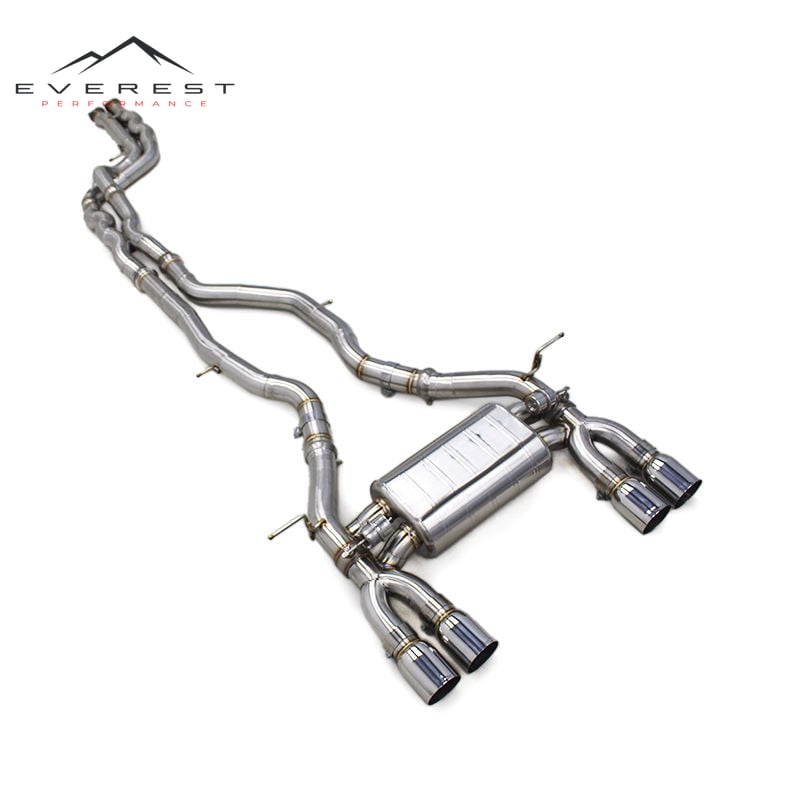 Catback Exhaust for BMW 540/540i G30/G38 3.0T B58 2018-2023 Tuning Stainless Steel Muffler Escape Matte Tips Car System