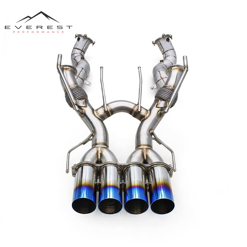 Titanium Exhaust Pipe System for McLaren 765LT 2020+ Performance Supersport Car Non Valved Exhaust System