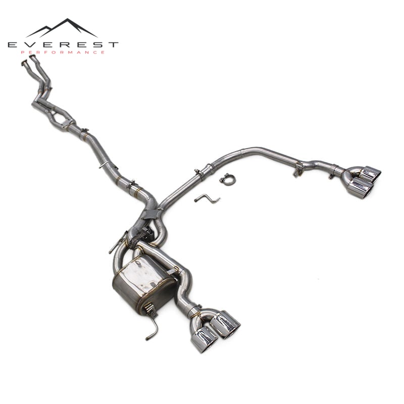 Valvetronic Exhaust Muffler Stainless Steel Exhaust Pipes for BMW 530/530i E60