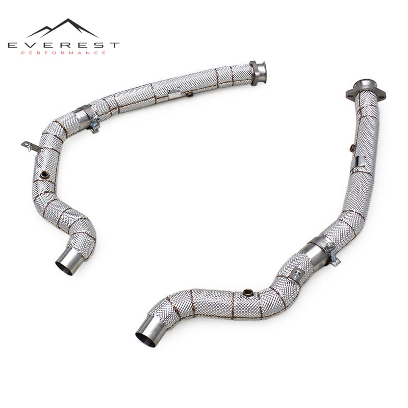 Downpipe Pipes for Land Rover Range Rover V8 5.0T 2009-2017 Stainless Steel Exhaust Downpipe