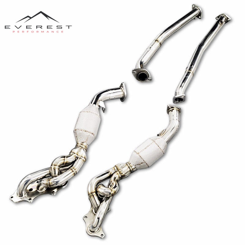 Stainless Steel Exhaust Pipes Turbo Exhaust Manifold for Toyota LAND Cruiser 4.0L/5.7 2007-2016 Exhaust Manifold
