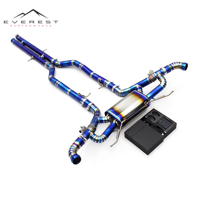 Catback Exhaust for Aston Martin DBX 707 V8 4.0TT 2022-2025 Racing Exhaust System Titanium Exhaust Pipe Valve Muffler
