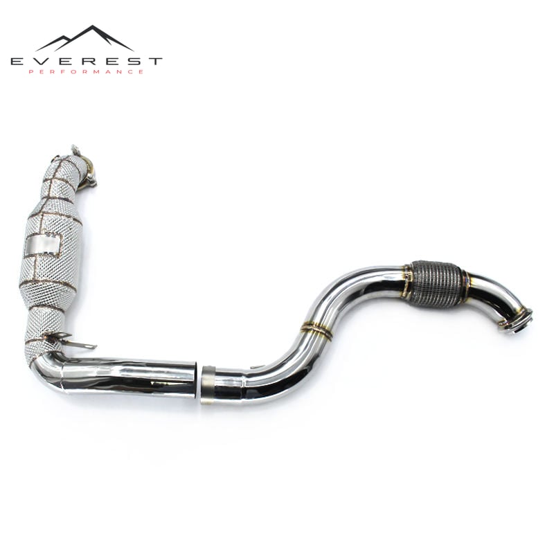 Performance Downpipe for Mercedes-Benz A200 1.6T 2014-2016 AMG Exhaust Free Flow Race Front Down Pipes Down Pipe