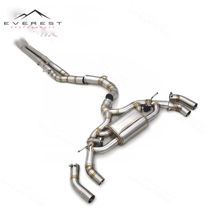 High Performance Car Exhaust Catback for Audi RS3/TTRS 2.5T 2017-2023 Stainless Steel Exhaust Pipes Muffler