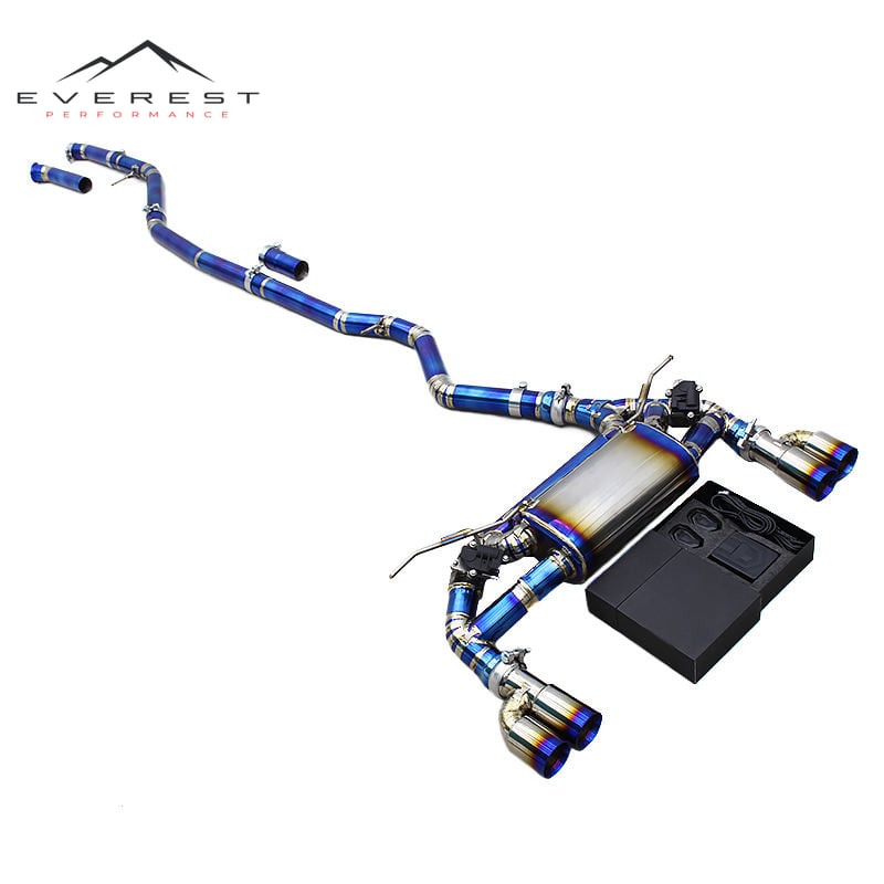 Titanium Lightweight Exhaust Pipes for BMW 320i/328i/330i F30/F35 N20/B48 2.0T 2012-2020 Catback Muffler Valvetronic