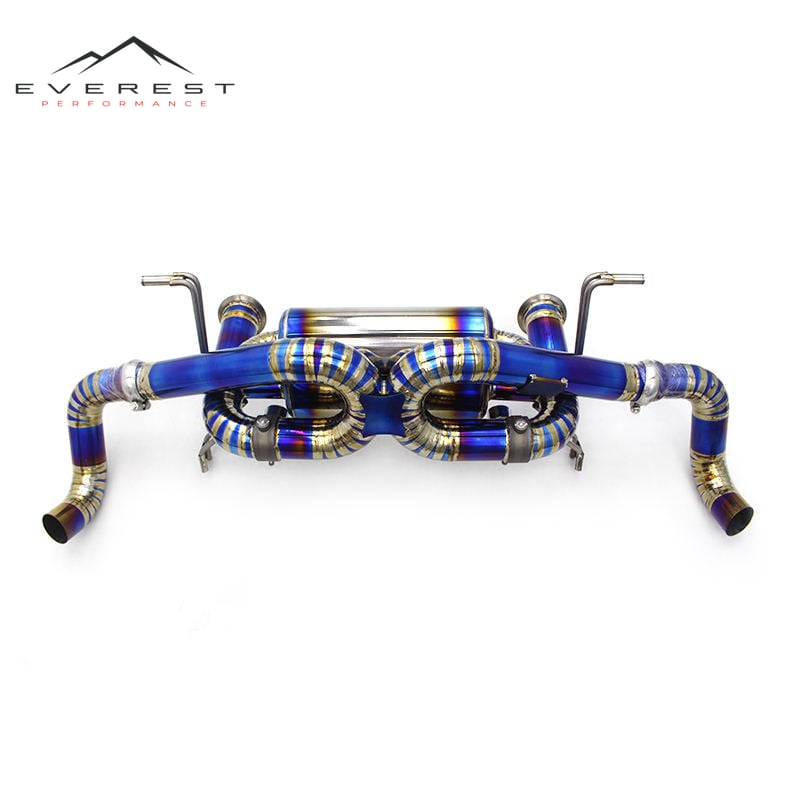 Titanium Alloy Racing Performance Catback Exhaust System for Audi R8 V10 2020-2024 Valve Control Muffler