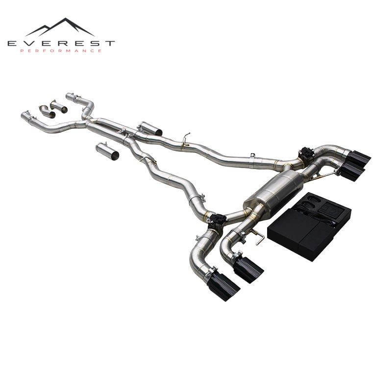 Stainless Steel Valvetronic Exhaust System for BMW M8 F92/F93 4.4TT 2019-2024 High Quality Catback Muffler with Control
