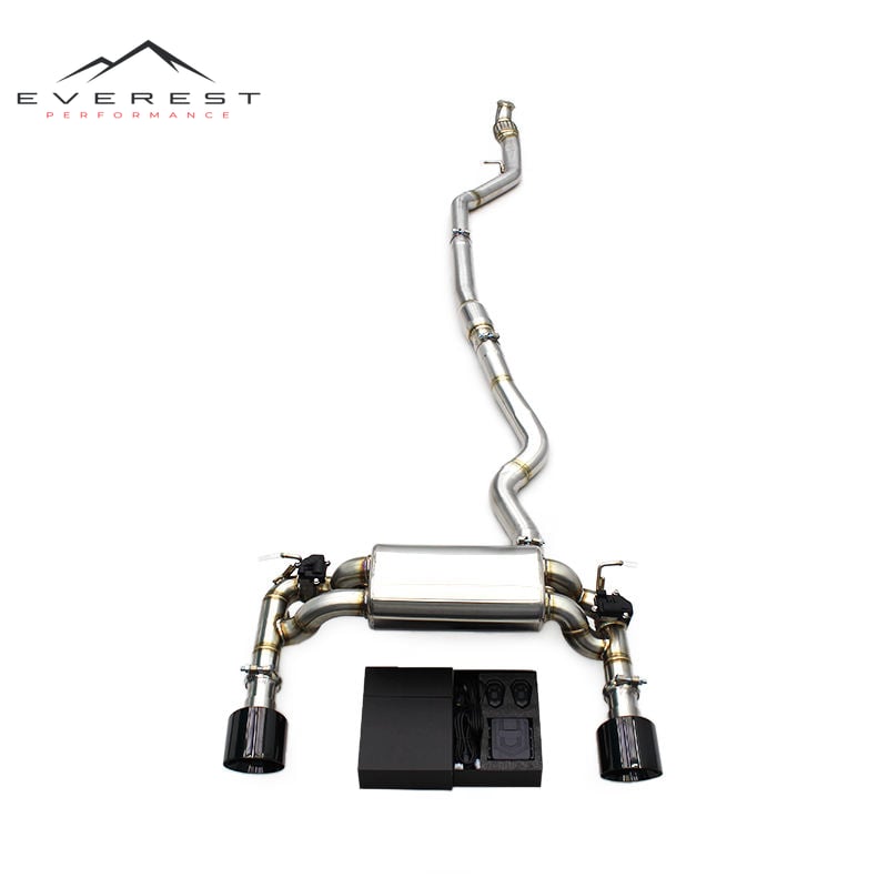 Catback Exhaust Muffler for BMW 335i/340i GT F30/F31/F34 3.0T 2012-2016 Racing Stainless Steel Exhaust Pipe with Valve