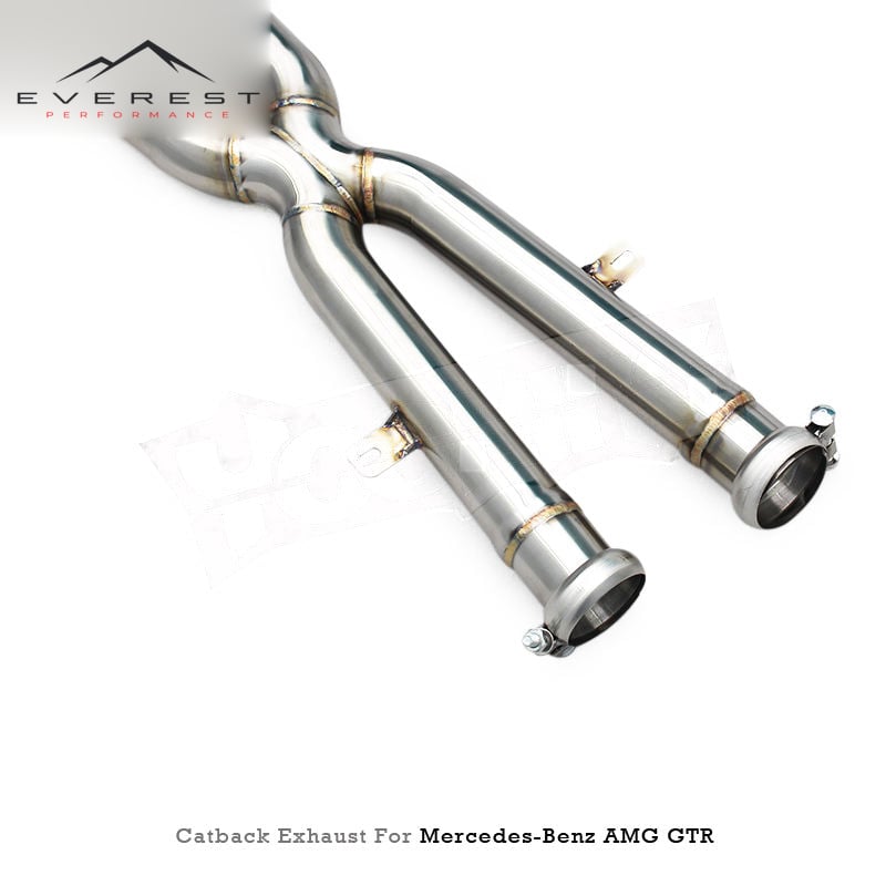 Stainless Steel Valvetronic Catback for Mercedes-Benz AMG GTR/GT R C190 4.0T 2019-2023 Racing Valved Muffler Exhaust Pipe
