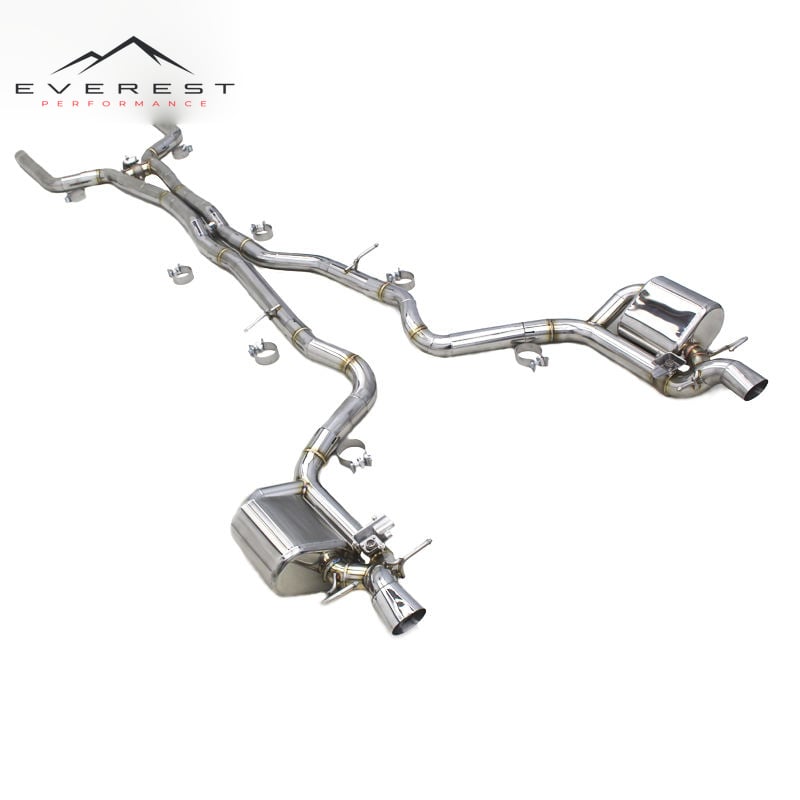 Stainless Steel Exhaust Pipes for Mercedes-Benz AMG GT63/GT63S 4.0T 2019-2023