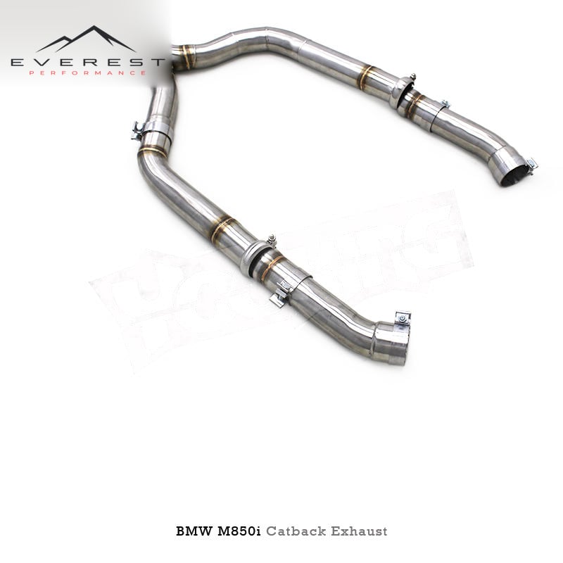 Custom Catback Exhaust Exahuster for BMW M850/M850i G16 4.4TT 2020-2023 Valvetronic Exhaust System Stainless Steel Pipe Muffler