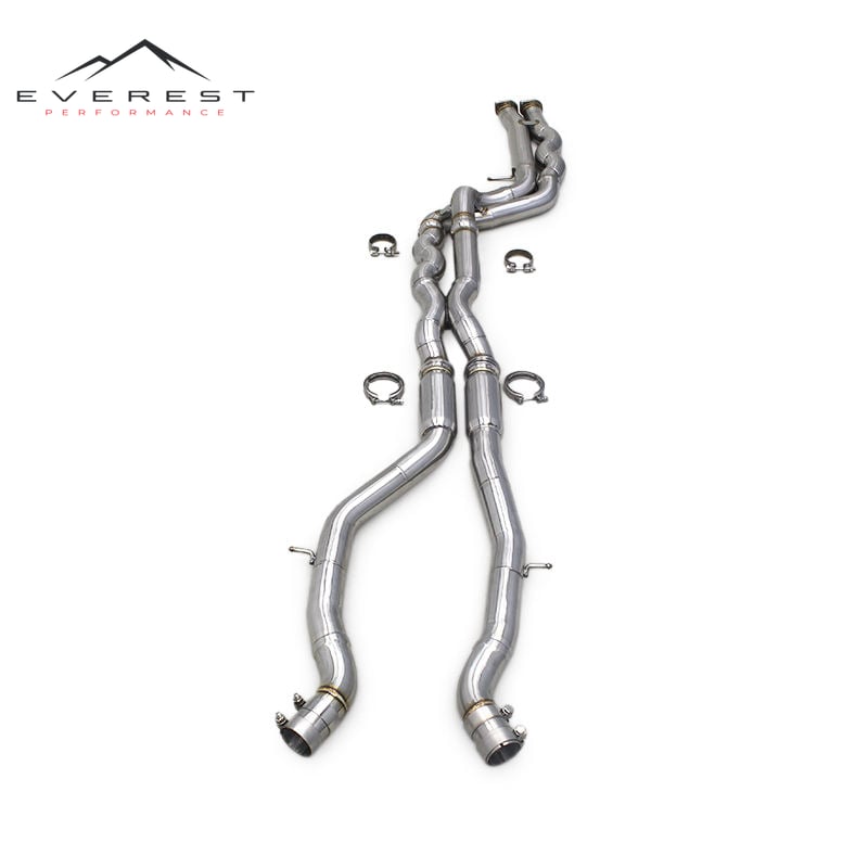 Ready Stock Exhaust Equal Length Mid Pipe for BMW M3/M4 F80 F82 F83 S55 3.0T 2014-2019 F80 S55 Performance Exhaust Midpipe