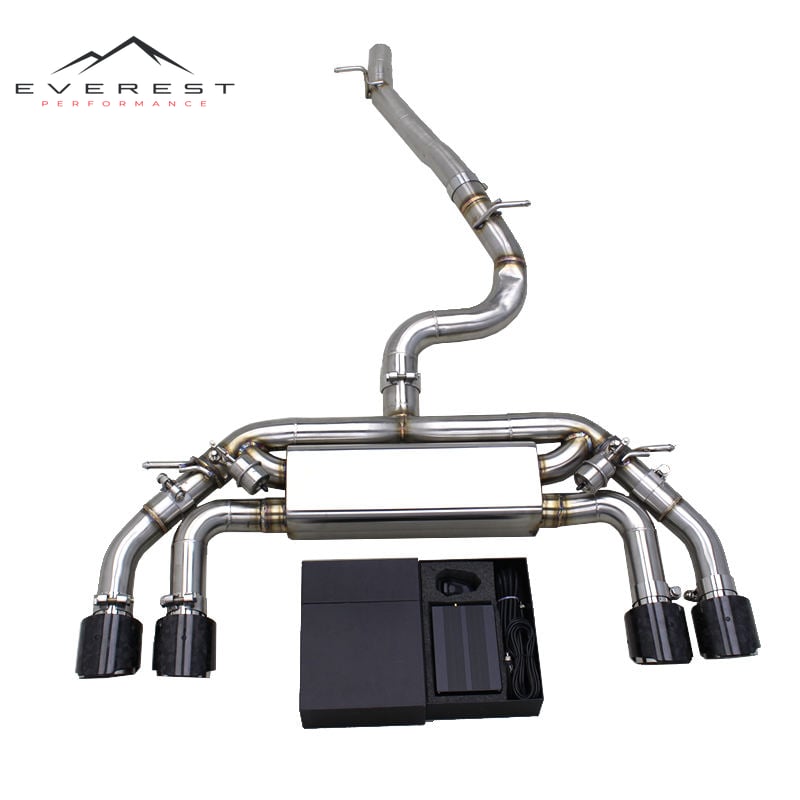 Exhaust Catback for VW GOLF MK7 7R/7.5R 2.0T (2012-2019) Stainless Steel Pipe Muffler Valved System