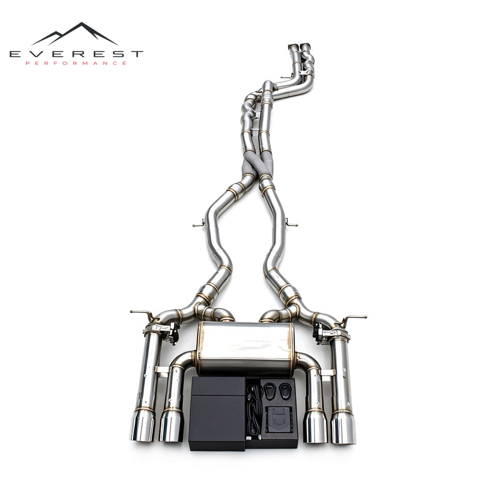 Valvetronic Exhaust Catback for BMW M3 F80 M4 F82 3.0T 2014-2019 Race Z Pipe Equal Length Mid Pipe with Remote Control