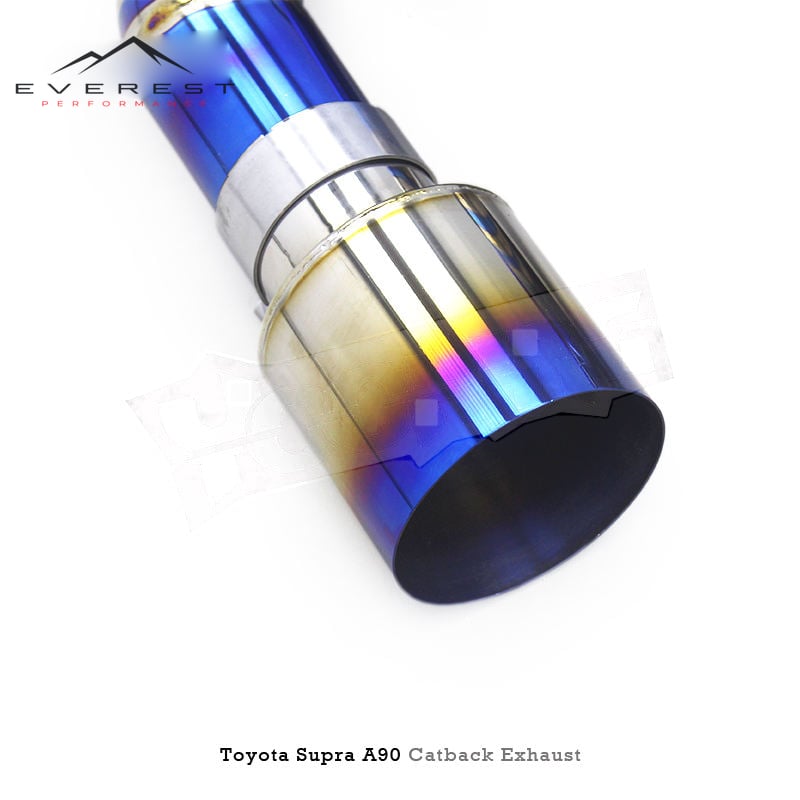 Custom Catback Exhaust for Toyota SUPRA A90 3.0T 2017-2023 Titanium Pipes Muffler Valvetronic Exhaust System with Control