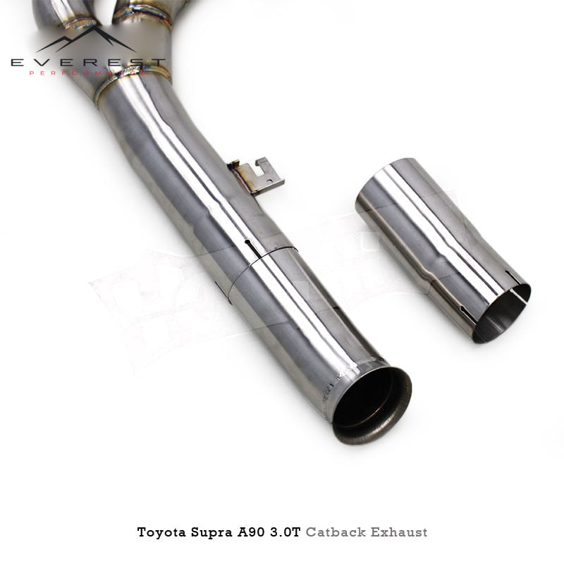 SS304L Exhaust Pipe System for Toyota Supra A90 3.0T 2020-2023 Valvetronic Catback Exhaust System Car Parts Eacape