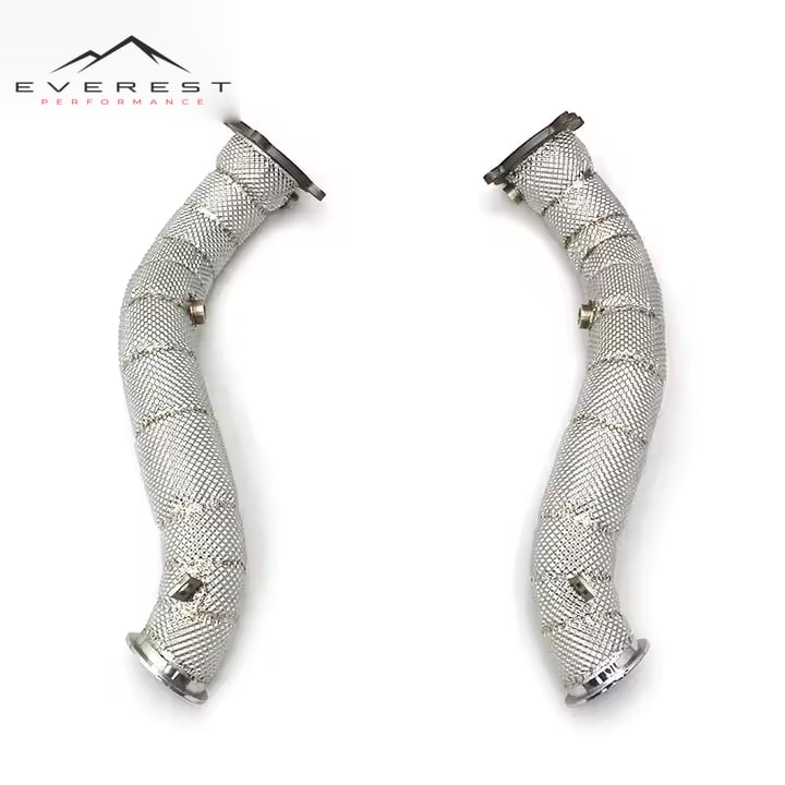 Heat Shield Exhaust for Mclaren 720S 4.0T 2018-2022 Performance Header Downpipe Exhaust Straight Muffler SUS304 Pipe