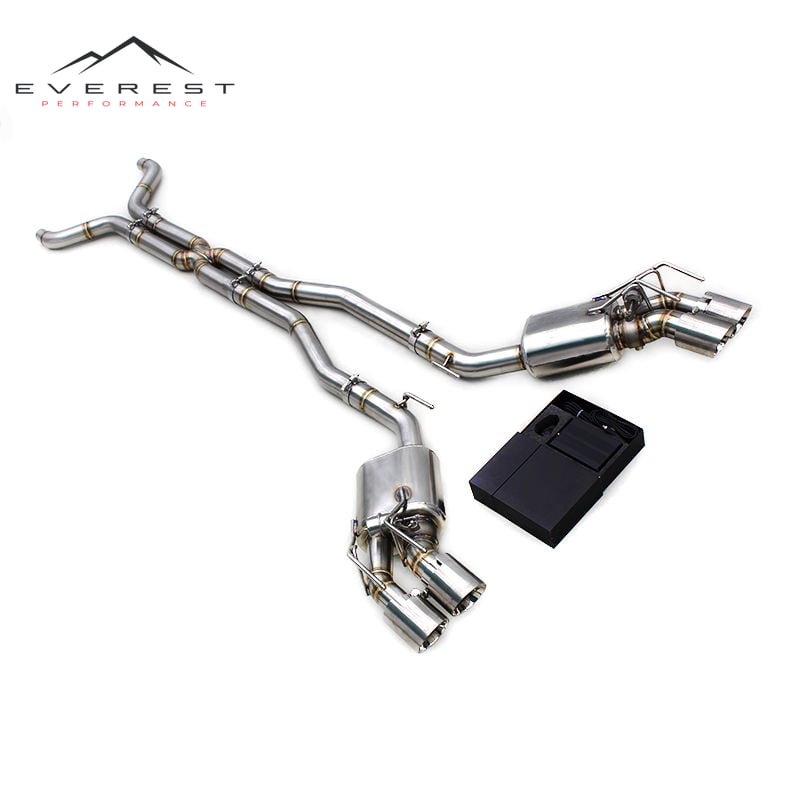 Auto Racing Stainless Steel 3inch Exhaust Catback System for Chevrolet Camaro SS 6.2L 2010-2017 Valved Exhaust Pipe Muffler