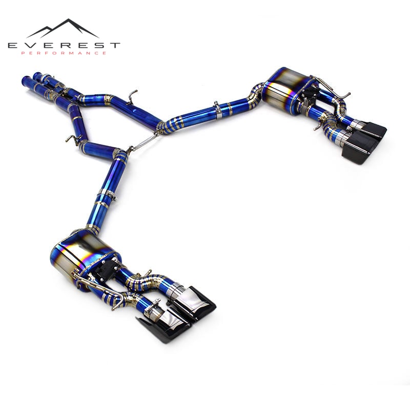 Exhaust Pipe System Titanium Pipes for Mercedes-Benz CLS63 AMG W218 5.5T 2013-2017 Escape Catback Exhaust Valve Control Muffler