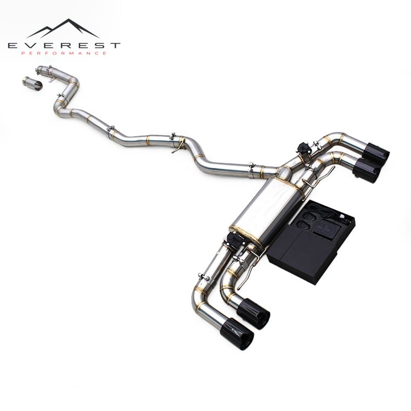 Valetronic Catback Exhaust for BMW M340/M340i G20/G22 3.0T 2019-2024 Stainless Steel Pipes Car Exhaust Single Midpipe
