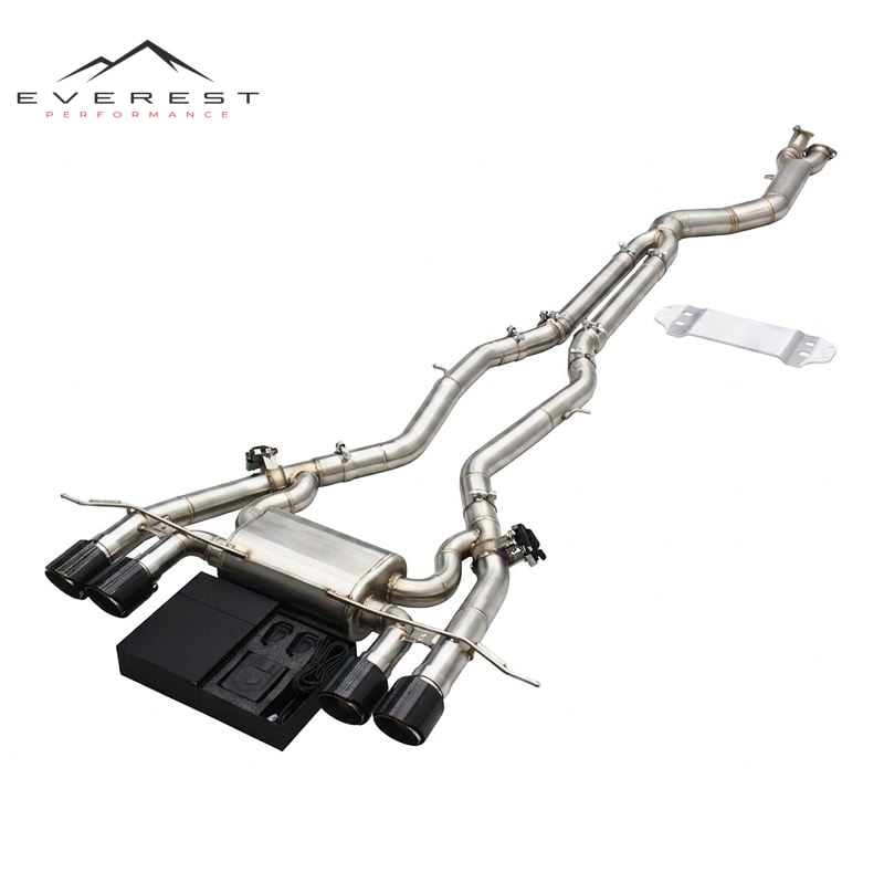 Stainless Steel Catback Exhaust for BMW M3/M4 G80/G82 3.0T 2021-2026 with 4 Inch Midpipe Exhaust with Control