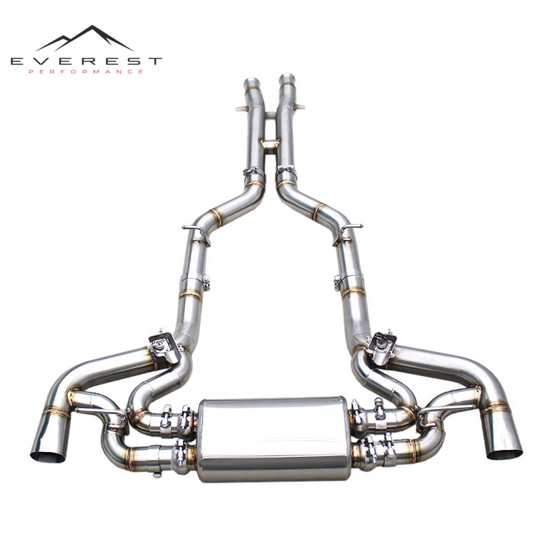 Exhaust Pipe System for Mercedes-Benz AMG GT/GTS(C190) 4.0T 2017-2023 Stainless Steel Catback Muffler Rebound System
