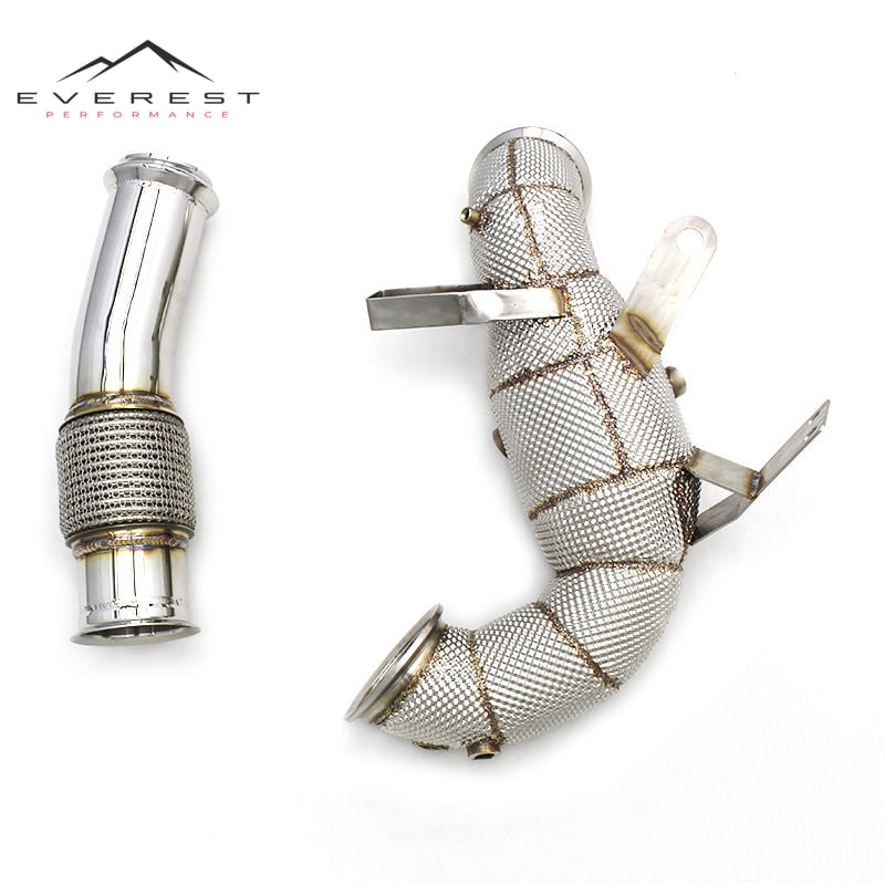 Catalyst Front Tube Exhaust Pipes for Benz A45/A45S AMG W177 2.0T High Flow Stainless Steel Downpipes