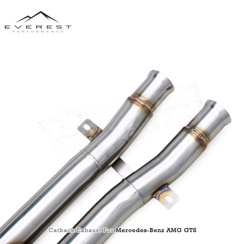 Direct-fit Exhaust Pipe for Mercedes-Benz AMG GT GTS GTR 4.0T 2016-2019 Stainless Steel Catback System Valve Control