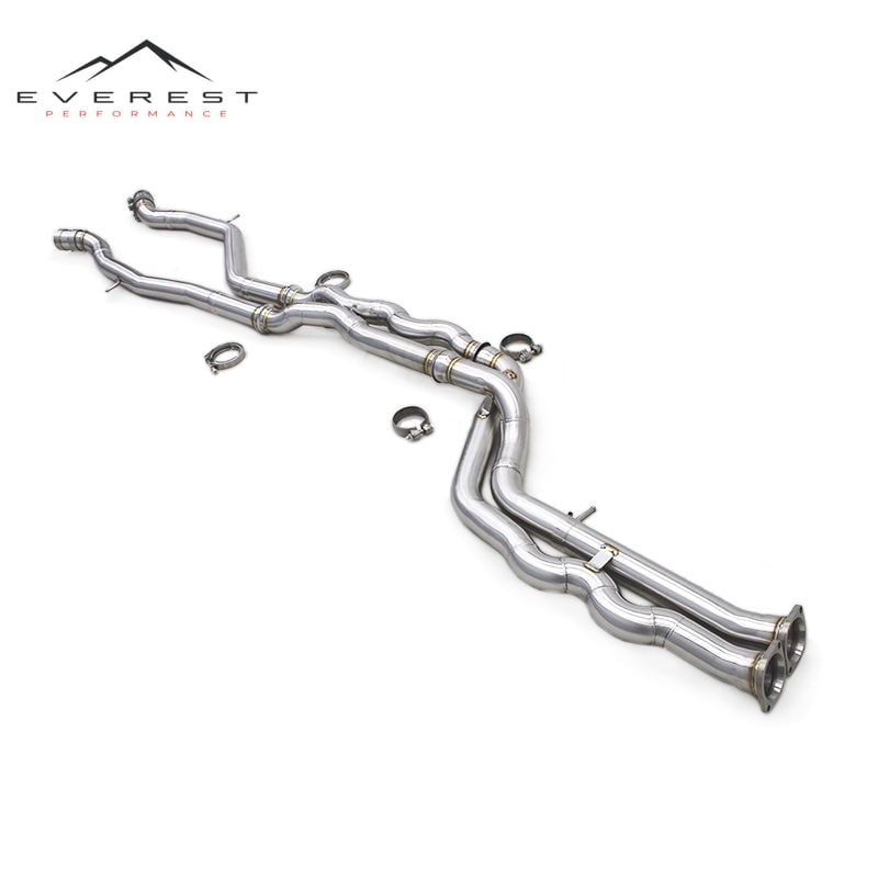 Custom Exclusive Equal Length MidPipe Without Resonator Stainless Steel 2014-2019 for BMW M3/M4 F80 F82 F83 S55 3.0T