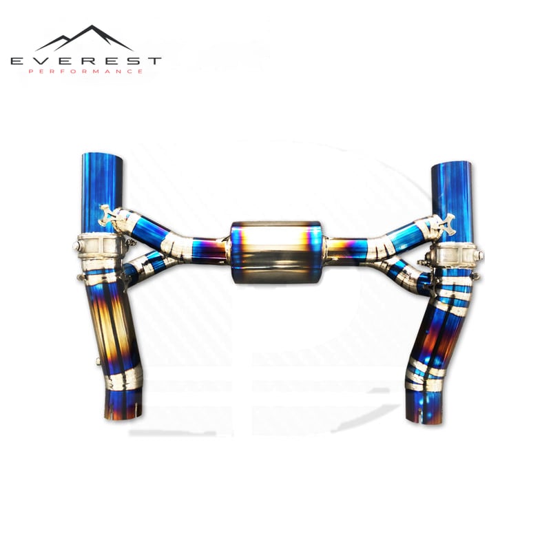 High Quality Car Catback Exhaust Titanium Exhaust Pipe Automotive Valvetronic Exhaust Muffler for Ferrari F8 Spider 3.9 2019