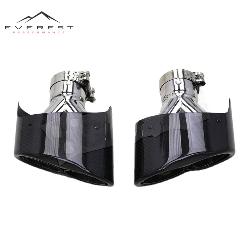 RS Carbon Fiber Tip for Audi RS3 RS4 (2016-2024 ) Racing Car Part Escape