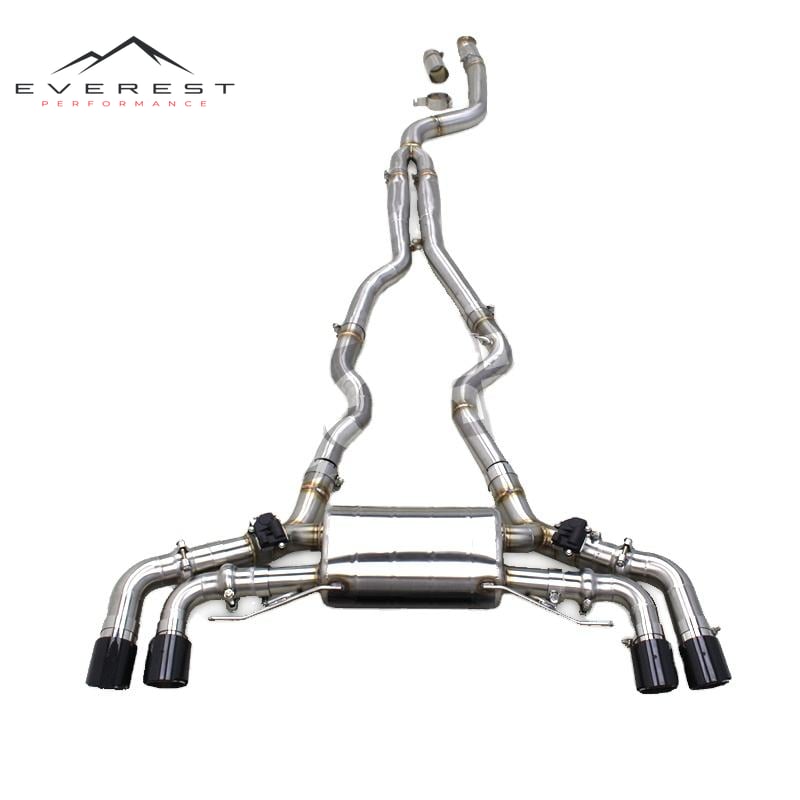 Exhaust Pipe System for BMW M240/M240i B58 3.0T 2017-2023 Valvetronic with 304 Stainless Steel Valve Remote Control Kit