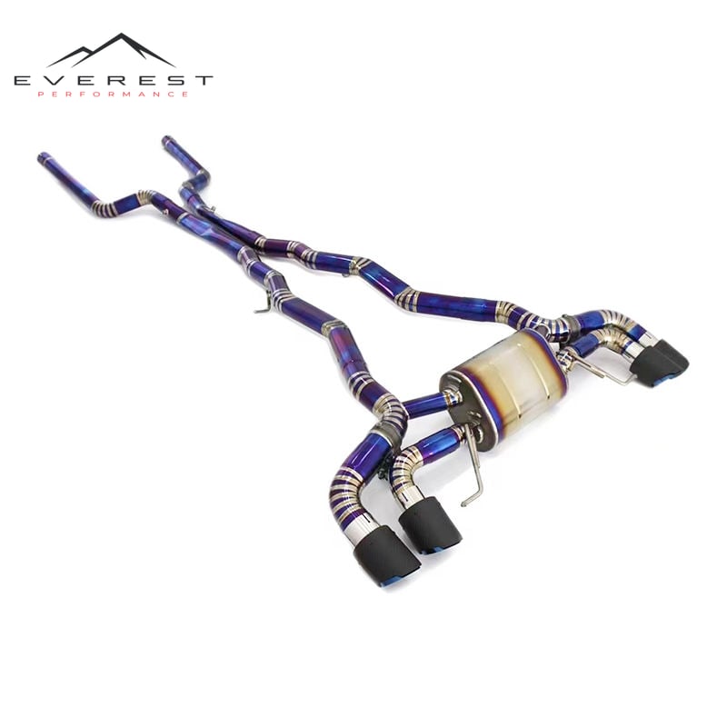Titanium Catback Exhaust for BMW M850/M850i G16 4.4TT 2020-2023 Valvetronic Exhaust Muffler Titanium Tips Car Exhaust System