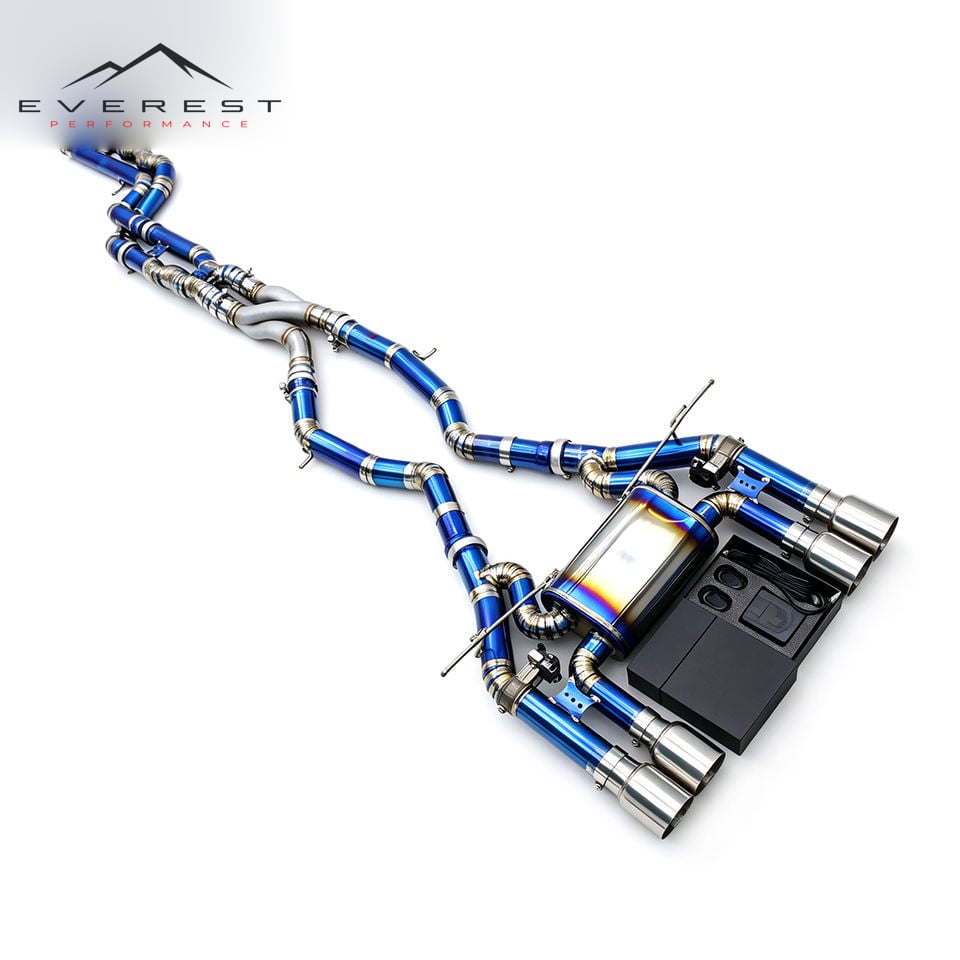 Direct Fitment 2.5" Z Exhaust for BMW M3/M4 F80/F82/F83 S55 3.0T 2014-2019 Eqaul Length Z Mid Pipe Valve Control Catback