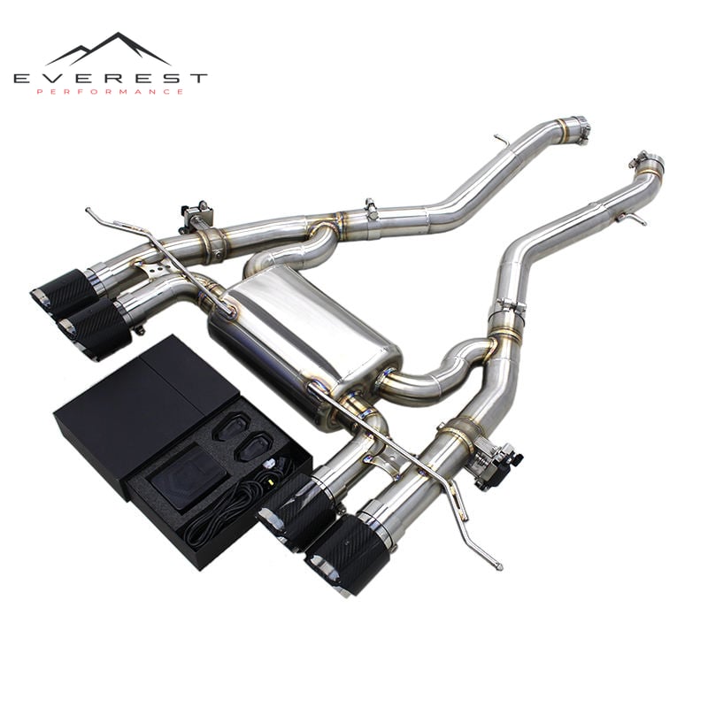 Custom Catback SUS304 Pipes Muffler for BMW M3/M4 G80/G82 S58 3.0T 2019-2023 Performance Sport Valvetronic Exhaust System