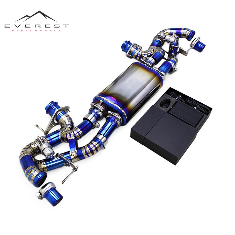 Axle Back for Aston Martin Vantage V8 4.7 2009-2022 Titanium Vacuum Valve Exhaust Pipes Muffler Auto Part