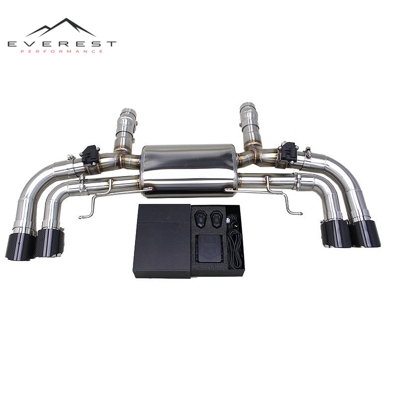 Valvetronic Exhaust System for BMW M550/M550i G30/N63 4.4TT (2017-2022) Racing Car SUS304 Pipe