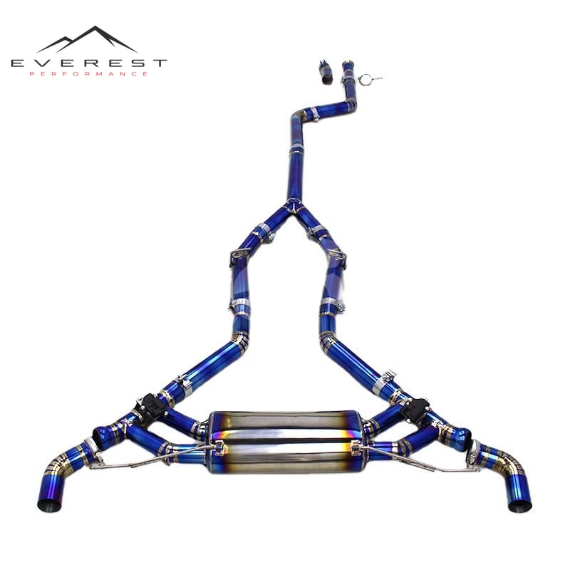 Exhaust Pipe System for BMW X5/X6 B58 3.0T G05/G06 2019-2023 Valvetronic Muffler Catback Auto Part Titanium Exhaust Pipes